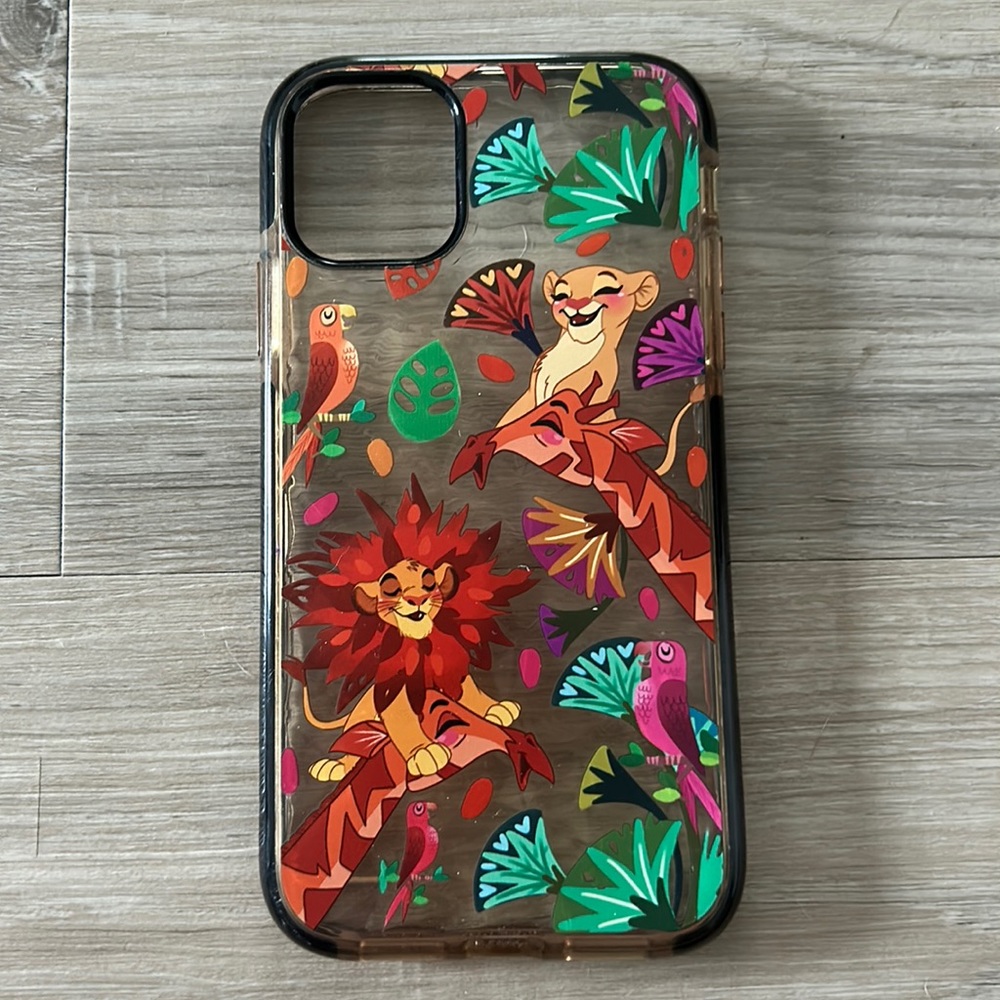 Gently used get it creations iPhone 11 phone case of disneys lion king
